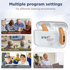STZ Harmony ™ Rechargeable, Bluetooth RIC Digital Hearing aids