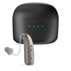 Rechargeable Behind ear hearing aids, Bluetooth with App control (Ref: R03L1)