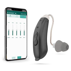 Behind ear hearing aids, Bluetooth with App control (Ref: SF101)