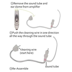 Behind ear hearing aids, Bluetooth with App control (Ref: SF101)