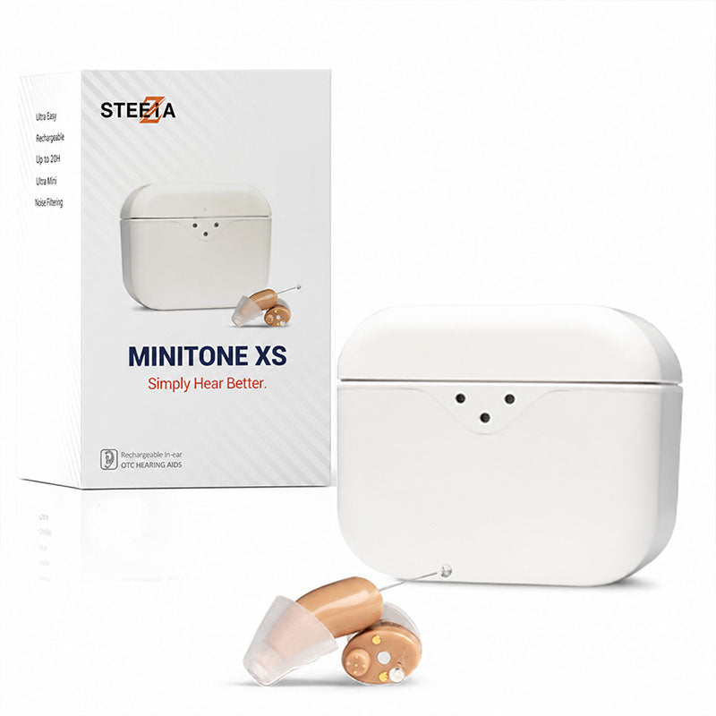 Minitone XS™ Ultra Small Rechargeable CIC Hearing Aids