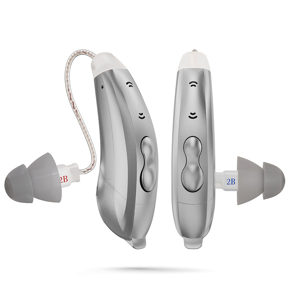 Behind ear hearing aids, Bluetooth with App control (Ref: SF101)