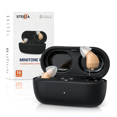 Minitone Pro - Discreet Rechargeable CIC Hearing Aids (App Controled) - Steezia