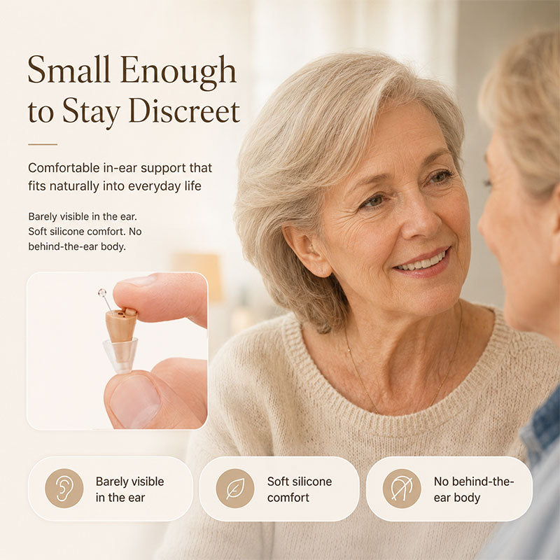 Minitone XS™ Ultra Small Rechargeable CIC Hearing Aids